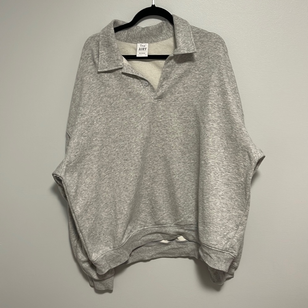 TNA Aritzia boyfriend fleece
